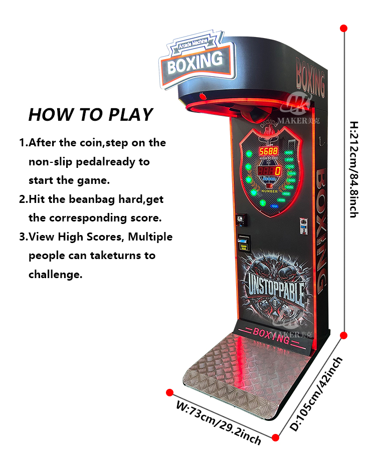 Factory Wholesale Boxing Machi - огляд і ціна Arcade Machine Profit