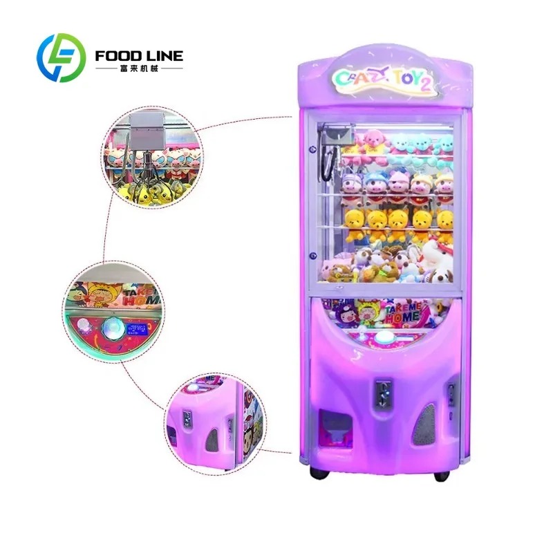 Customized Coin Operated Arcad - огляд і ціна Arcade Toy Claw Vending Machine