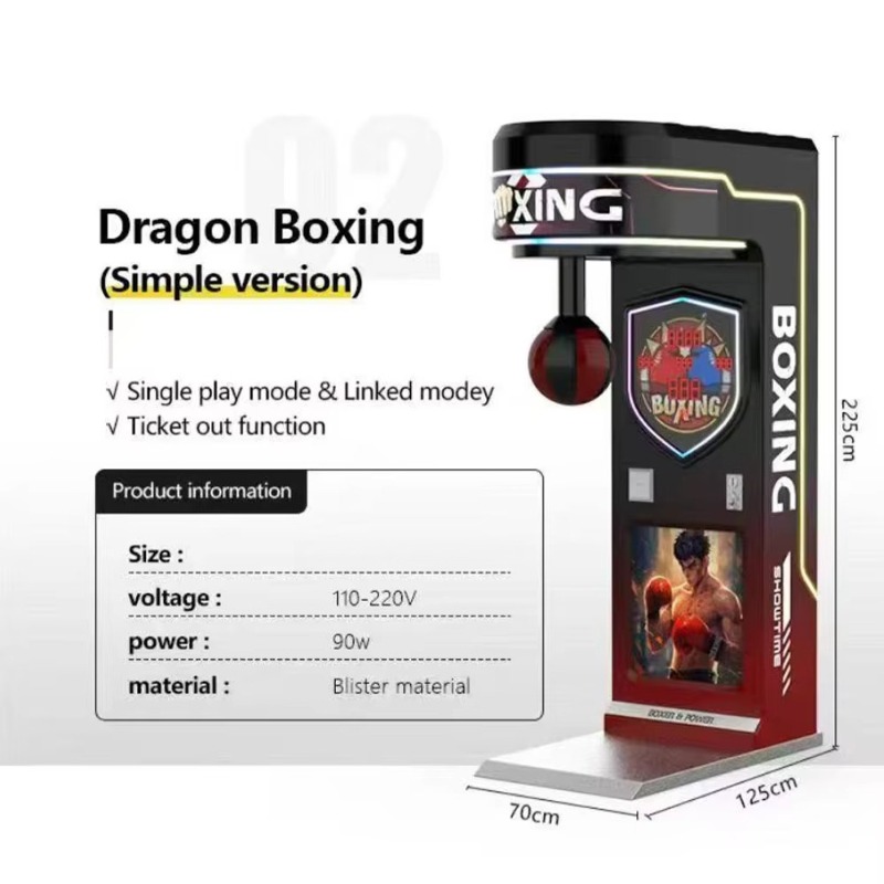 Factory Direct Sales Boxing Ma - огляд і ціна Vending Game